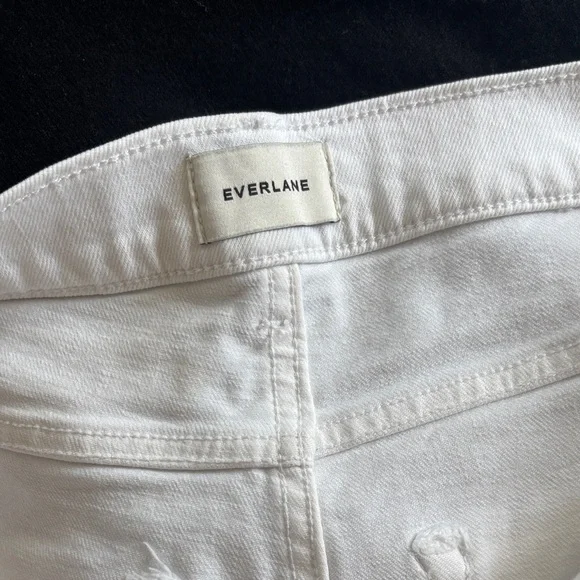 Everlane Way-High Sailor 2.0 Jean in Ecru White Wide Leg - Picture 5 of 7